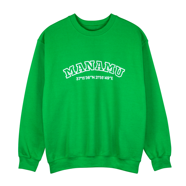 Mánamu green sweater