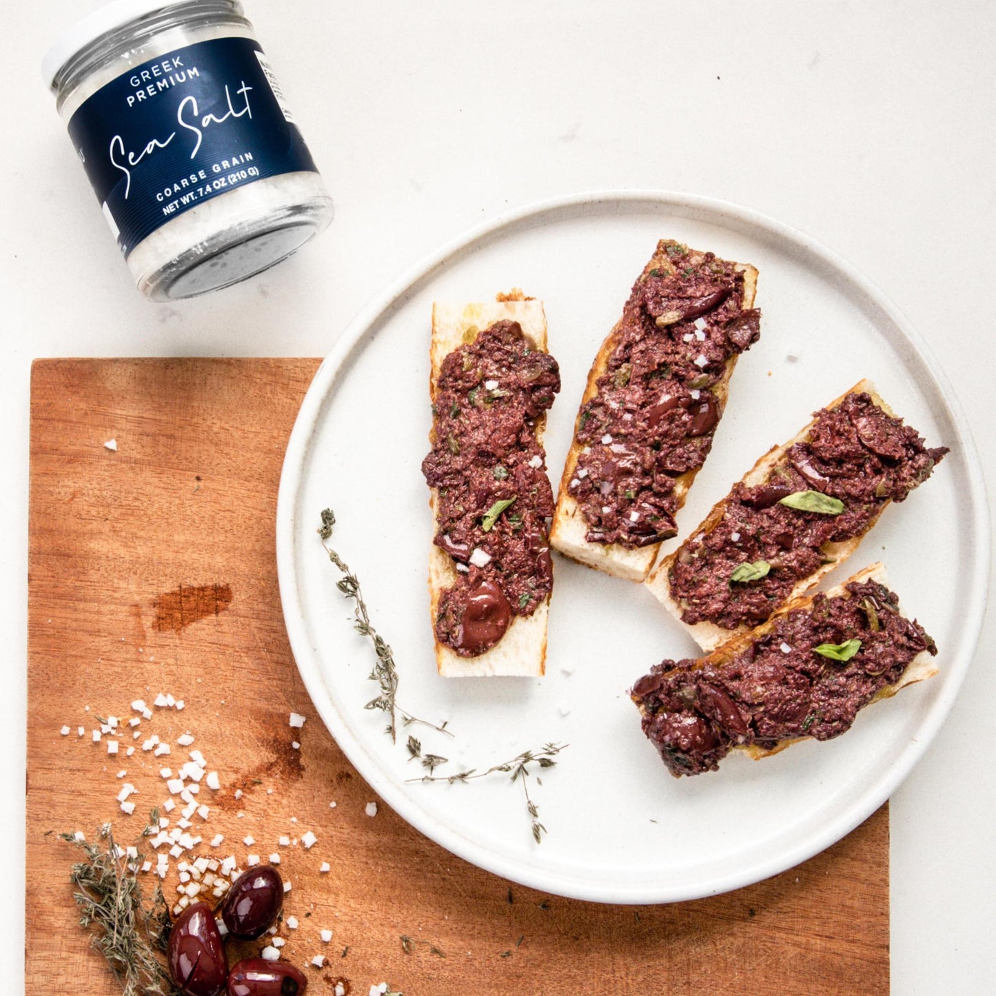 Sal de Mar Premium del Mediterráneo de Grano Grueso 210g (7.4 oz)