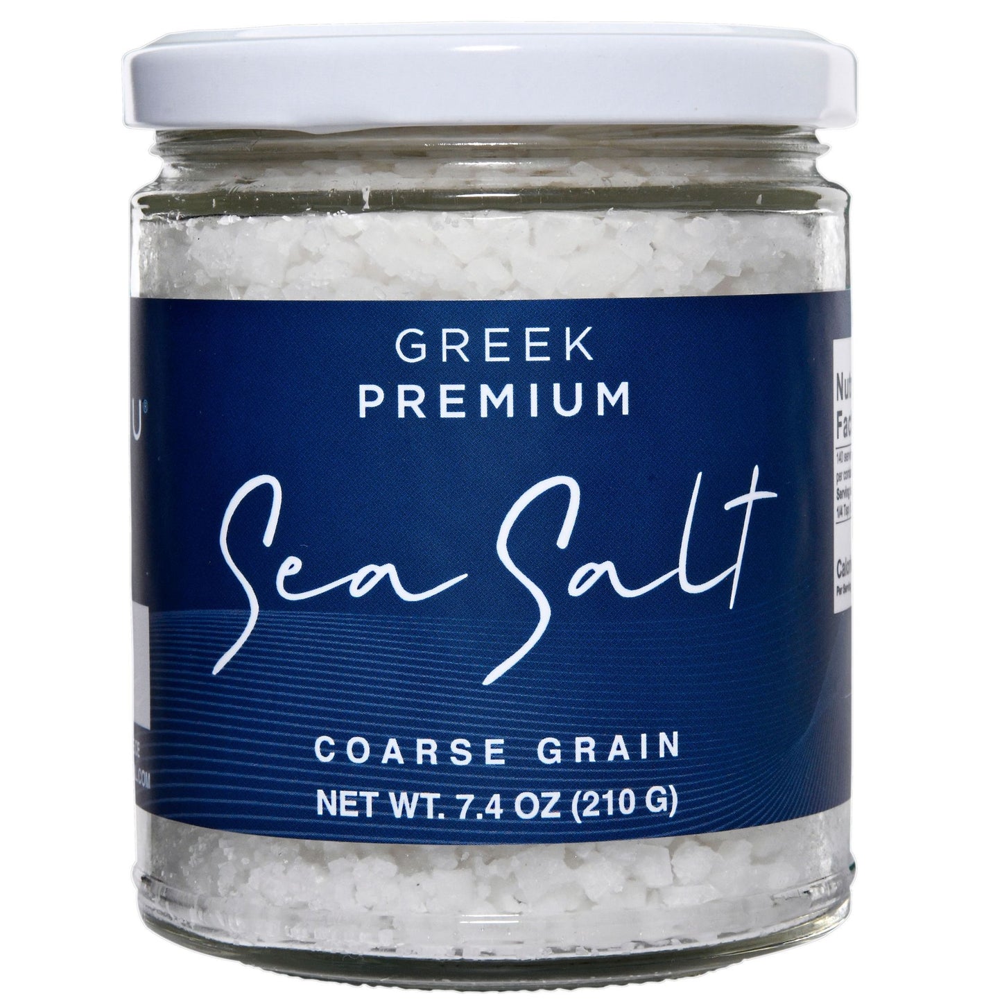 Sal de Mar Premium del Mediterráneo de Grano Grueso 210g (7.4 oz)