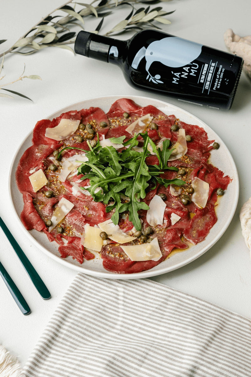 Carpaccio de Res con Mánamu | Lo Simple, Hecho Bien, Sabe Mejor