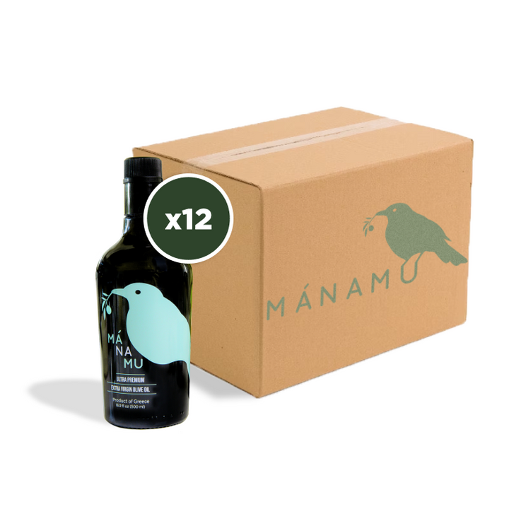 12 pcs. Ultra Premium Extra Virgin Olive Oil 500 ml (16.9 oz)
