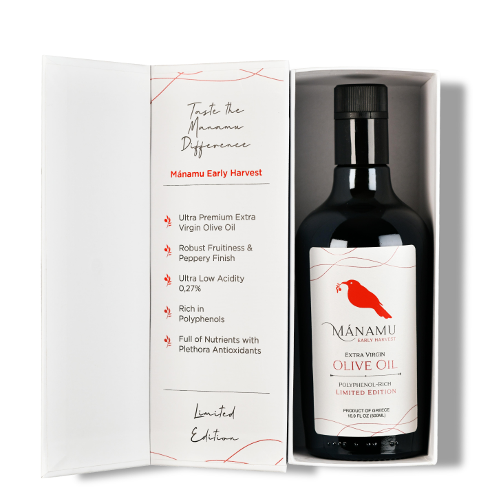 12 pcs. Extra Virgin Olive Oil "Early Harvest" 500 ml (16.9 oz)