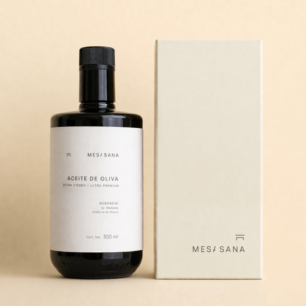 Aceite de Oliva Mesa Sana –                                                                             Edición Especial en Caja de Lujo