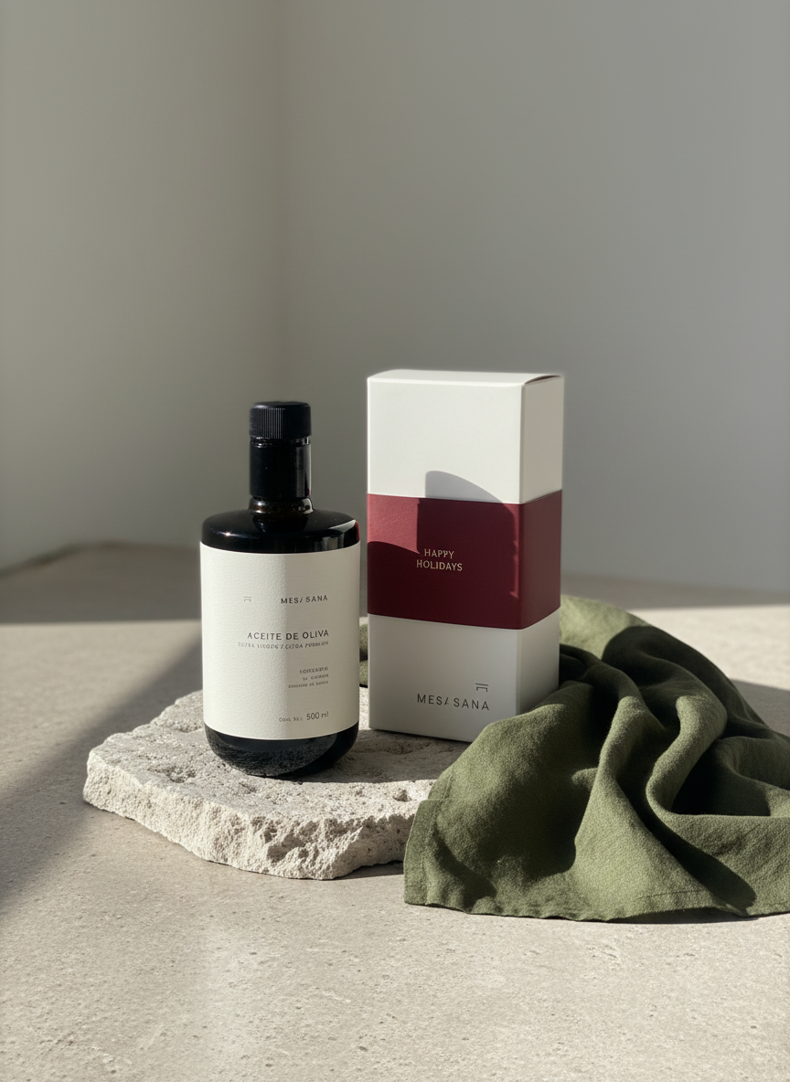 Aceite de Oliva Mesa Sana – Edición Especial en Caja de Regalo