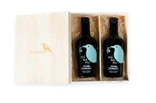 "Gift Box" box with Ultra Premium Extra Virgin Olive Oil